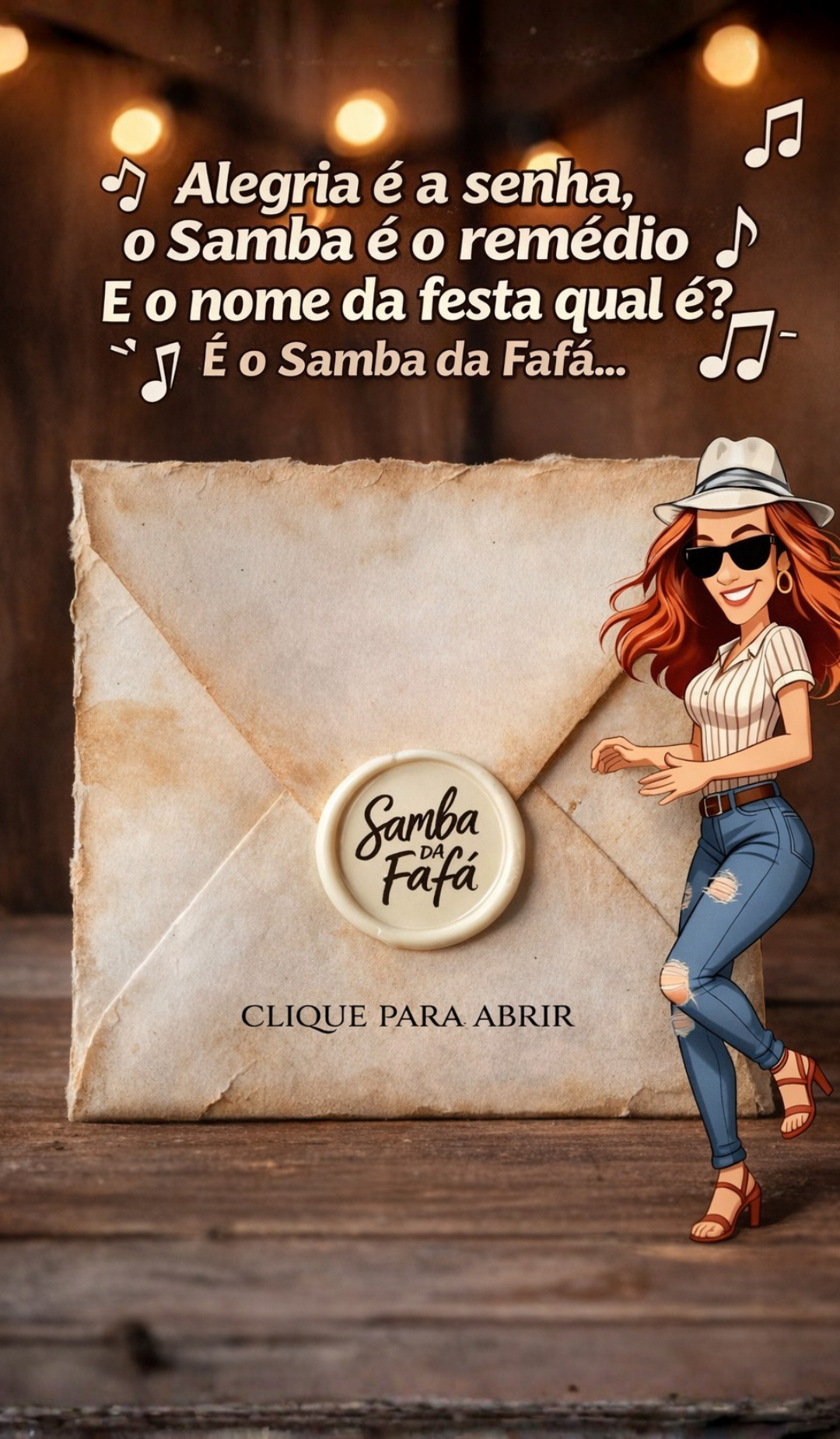 Capa do convite