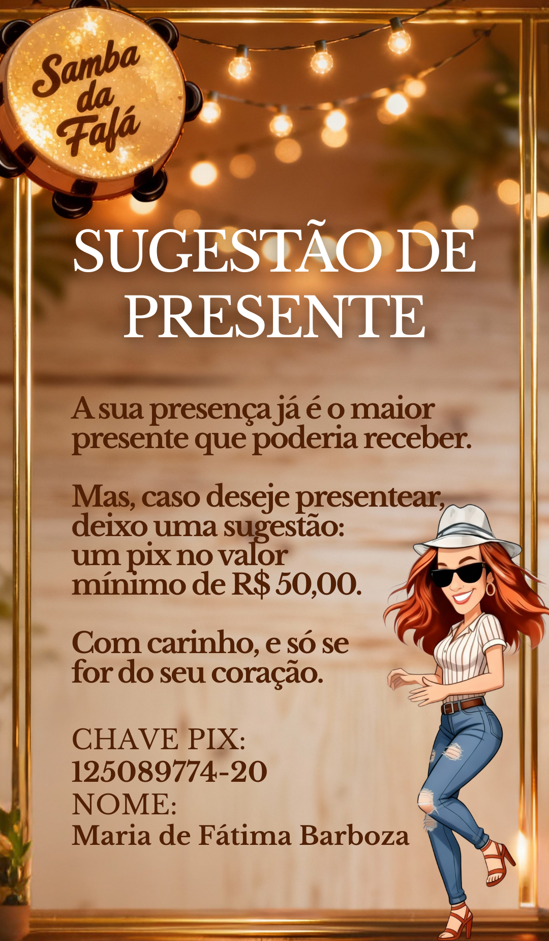 Sugestões de presente