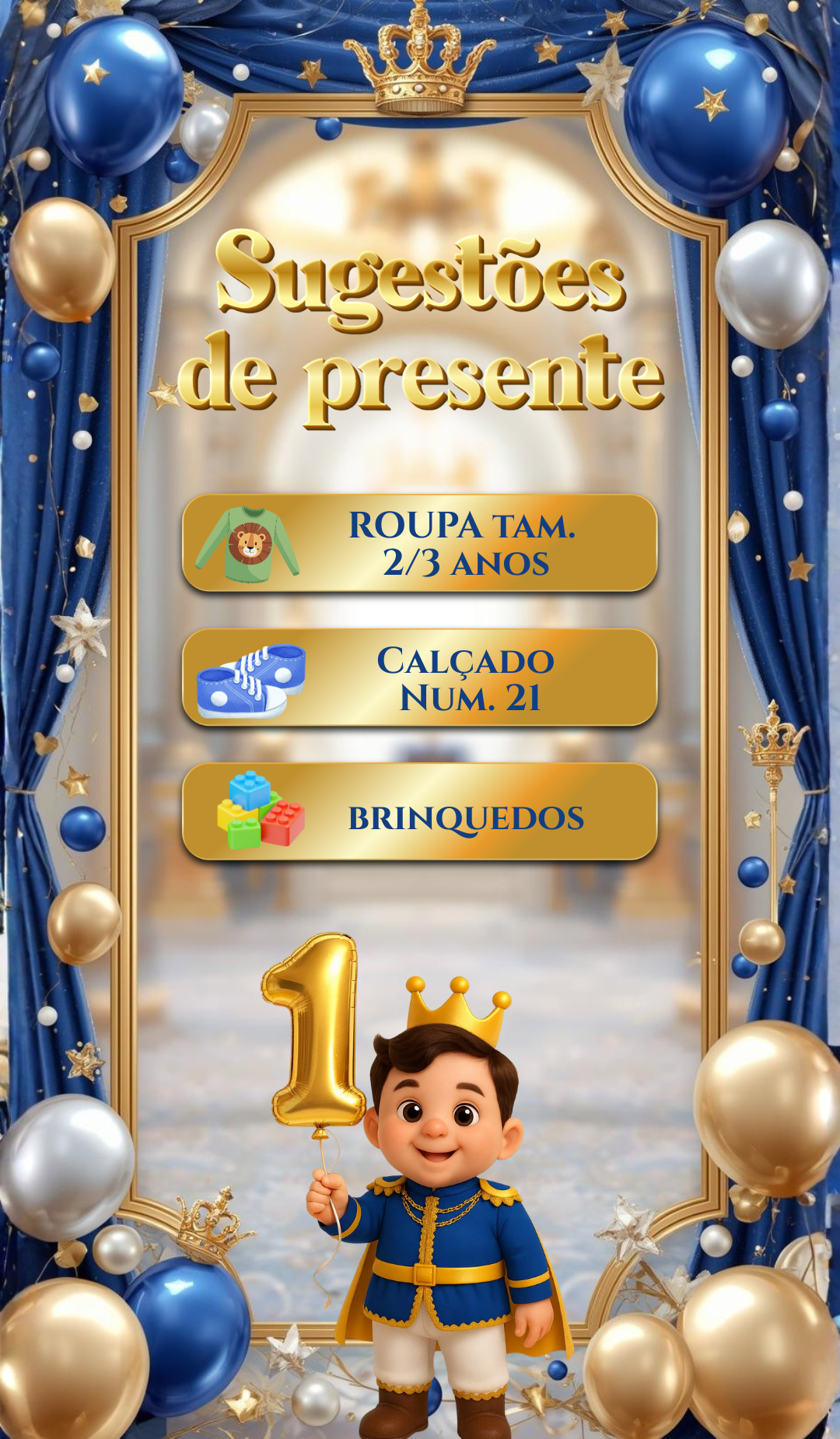 Sugestões de presente