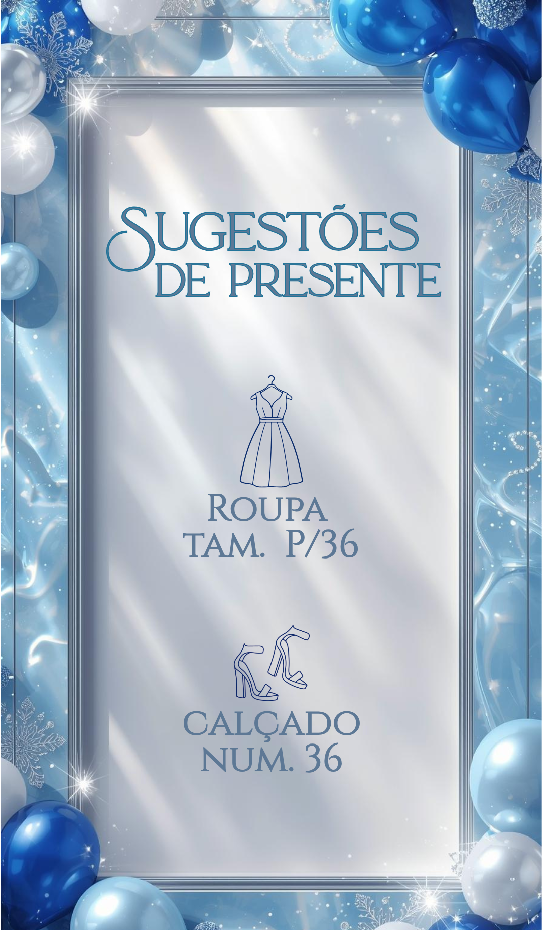 Sugestões de presente